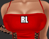 sw red black dress RL