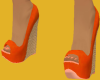 DTC Sexy Orange Wedges