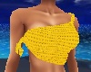 Yellow Texture Sling Top