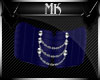 !Mk! TARIFA CHOKER Blue