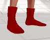DS Men Long Socks Red