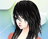 women's shaggy hair