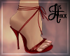 :Strappy Heels Red
