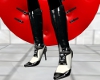 [SM] Latex Maid Boots 1