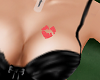 heart breast tattoo