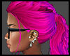 P. Mumbi pink hair