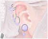 B|Ouija Earrings - Lilac