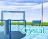 Crystal-blue playground