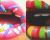 Rainbow Candy Lips