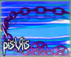Pentagram Choker -Purple