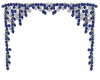 wedding wall decor blue