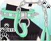 [Pets]ChainCollar | aqua