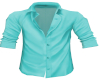 Tony Teal Open Shirt