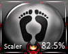 Scaler Feet 82.5%