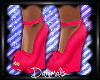 !DM |Hot Pink Wedges|