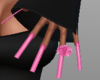 Hot Pink Nails