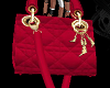 ✈  Lady Handbag Red