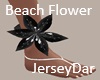 Beach Flower Black