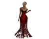 Black/Red Formal Gown