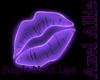 AA Purple Neon Lips