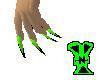 Neon Green Claw