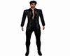black shiny jacket