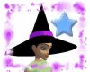 ~*~Amethyst Witch Hat~*~