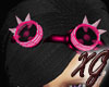 Spiked Pink Toxic Goggle