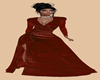 Red Velvet Gown
