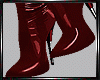 Cherry Latex boots