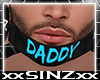 X DADDY FACE MASK BLUE X