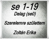 Szerelemre szulettem