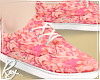 Pink Floral Shoes