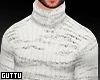 𝔊. White Turtleneck