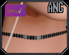 [ang]Black Drip Choker