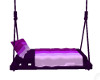 hangin  purple bed 