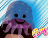 -R- purple jellyfish