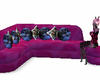 pink wolf couch