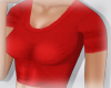 Red Crop Tee