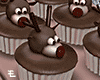 Chocolat Deer Cakes