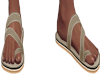 Zion Beige Sandals
