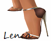 Brown lux heels