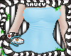 Ruffle Dress Blue