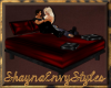 *SL* Red~Blk 6 Pose Bed