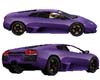 Female Avatar Car Purple