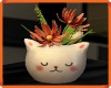 UXI/ CAT FACE FLOWER POT