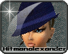  Elegante Hat(Blue)