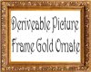 Deriveable Gold Frame