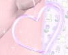 pu. heart earrings ❀