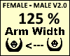 Arm Scaler 125% V2.0